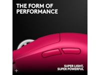 Logitech G Pro X Superlight 2 Lightspeed Trådlös Gamingmus (Magenta) Gamingmus