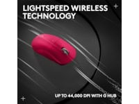 Logitech G Pro X Superlight 2 Lightspeed Trådlös Gamingmus (Magenta) Gamingmus