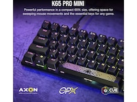 Corsair K65 Pro Mini Gamingtangentbord (svart) Gamingtangentbord