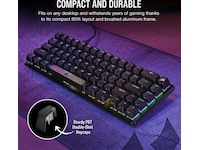 Corsair K65 Pro Mini Gamingtangentbord (svart) Gamingtangentbord