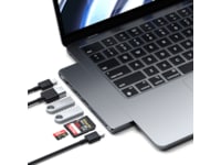 Satechi MacBook Air M2 Slim Pro Docking (rymdgrå) Dockningsstation och USB-hub