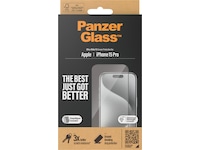 PanzerGlass iPhone 15 Pro Skärmskydd Skärmskydd mobiltelefon