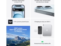 iPhone 15 256GB (rosa) Mobiltelefoner