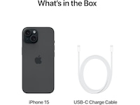 iPhone 15 256GB (svart) Mobiltelefoner