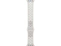 Apple Watch 45mm Nike Sportband (pure platinum) Armband