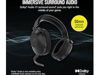 Corsair HS65 Trådlöst Headset (svart) Gamingheadset