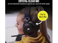 Corsair HS65 Trådlöst Headset (svart) Gamingheadset
