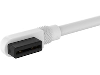 Corsair iCUE Link Kabel 2x 135mm /m Slim 90° (vit) Tillbehör