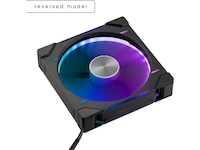 Phanteks D30 140mm PWM DRGB Reverse Fläkt 3-Pack (svart) Fläkt