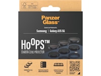 PanzerGlass Galaxy A34 Hoops Linsskydd (svart) Skärmskydd mobiltelefon