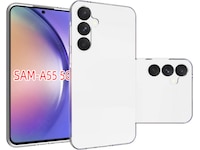 iiglo Samsung Galaxy A55 Silikonskal (transparent) Mobilskal