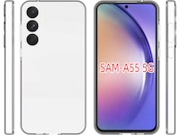 iiglo Samsung Galaxy A55 Silikonskal (transparent) Mobilskal