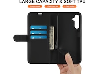 iiglo Galaxy A05S Plånboksfodral (svart) Mobilskal