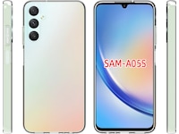 iiglo Galaxy A05S Silikonskydd (transparent) Mobilskal