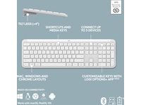 Logitech Signature Slim Combo MK950 (off-white) Mus & tangentbord -combo-paket
