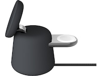 Belkin Boost Charge Pro 2-i-1 15W trådlös laddningsdocka (charcoal) Trådlös laddare