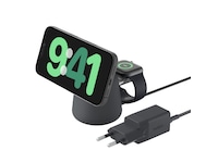 Belkin Boost Charge Pro 2-i-1 15W trådlös laddningsdocka (charcoal) Trådlös laddare