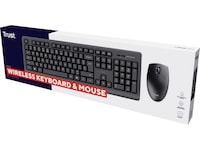 Trust Primo trådlöst Tangentbord och Mus Mus & tangentbord -combo-paket
