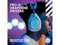 Astro A50 X LIGHTSPEED Trådlöst Gaming headset + batteriladdare (vit) Gamingheadset