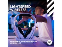 Astro A50 X LIGHTSPEED Trådlöst Gaming headset + batteriladdare (vit) Gamingheadset