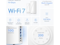 TP-Link Deco BE85 Wi-Fi 7 Mesh 2-pack Router