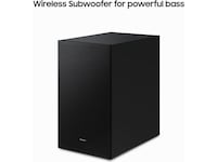 Samsung HW-S710D soundbar med subwoofer (svart) Soundbars