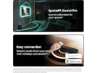 Samsung HW-S710D soundbar med subwoofer (svart) Soundbars