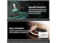 Samsung HW-S810D soundbar med subwoofer (svart) Soundbars