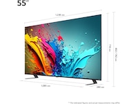LG 55'' QNED 85 4K TV (2024) 55QNED85T6C 50 - 59 tums TV
