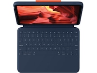 Logitech iPad 10,9" / 11" Rugged Combo 4 Tangentbordsfodral (blå) Tangentbord och pennor