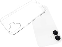 iiglo iPhone 16 Plus Silikonskal (transparent) Mobilskal