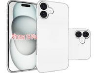 iiglo iPhone 16 Plus Silikonskal (transparent) Mobilskal