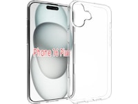iiglo iPhone 16 Plus Silikonskal (transparent) Mobilskal