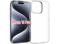 iiglo iPhone 16 Pro Silikonskal (transparent) Mobilskal