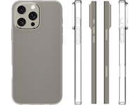 iiglo iPhone 16 Pro Max Silikonskal (transparent) Mobilskal