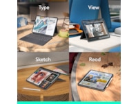 Logitech iPad Pro 13" Combo Touch Tangentbordfodral (grafitt) Skydd