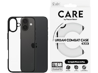 PanzerGlass CARE iPhone 16 Plus Urban Combat skal (transparent) Mobilskal