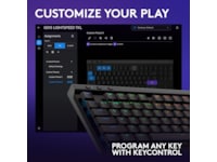 Logitech G G515 Lightspeed Gamingtangentbord (svart) Gamingtangentbord