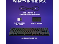 Logitech G G515 Lightspeed Gamingtangentbord (svart) Gamingtangentbord