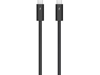 Apple Thunderbolt 4 Pro kabel 3m (svart) Adaptrar och kablage