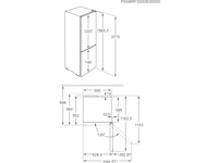 Electrolux LNT6ME36U2 600 TwinTech No Frost kyl/frys (grå) Kyl & frys kombiskåp