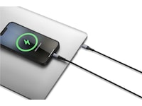 Andersson Flätad USB-C till Lightning-kabel 1,5m (svart) USB-kablar