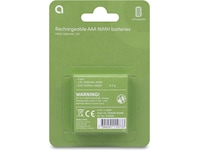 Andersson uppladdningsbart AAA batteri, 4-pk Batterier för allmänt bruk