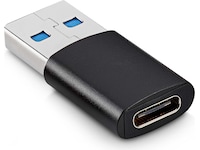 Andersson USB-A till USB-C adapter (svart) Kabel adapter och övergångar