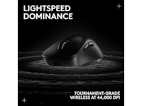 Logitech G Pro X Superlight 2 DEX trådlös gamingmus (svart) Gamingmus