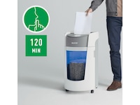 Leitz IQ OptiMax Office 550 Mikrokross P5 Dokumentförstörare