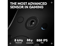 Logitech PRO 2 Lightspeed Trådlös Gamingmus (svart) Gamingmus