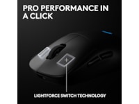 Logitech PRO 2 Lightspeed Trådlös Gamingmus (svart) Gamingmus