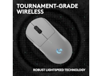 Logitech PRO 2 Lightspeed Trådlös Gamingmus (vit) Gamingmus