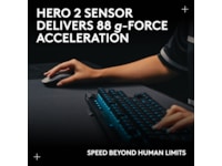 Logitech PRO 2 Lightspeed Trådlös Gamingmus (vit) Gamingmus